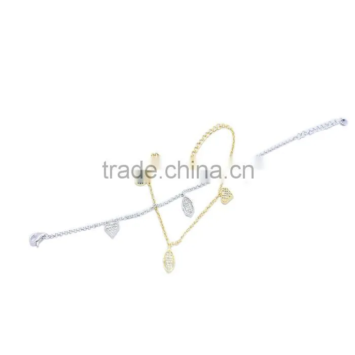 925 Sterling Silver Jewelry adjustable bangle bracelet wholesale