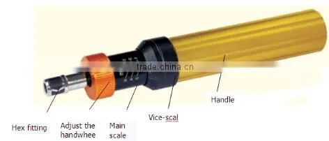 AYQ Preset Torque Driver AYQ-0.6/1.2/3/6 Digital Torque Meter