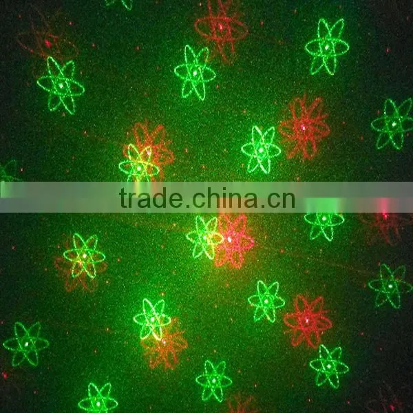 Mini laser light show projector