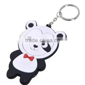 Customized logo promotion rubber keychain/ pvc custom keychain/metal keychain