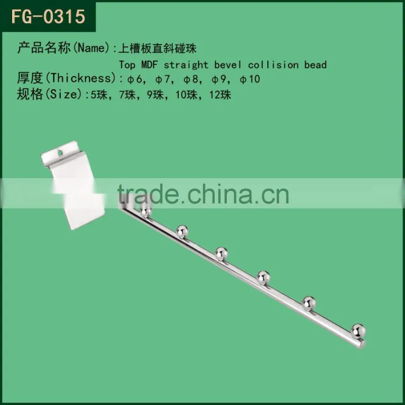 Factory-direct Supermarket Slatwall Display Hook