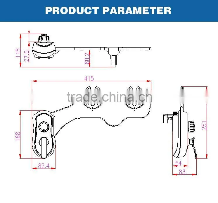 arun wholesale retractable bidet AMI920