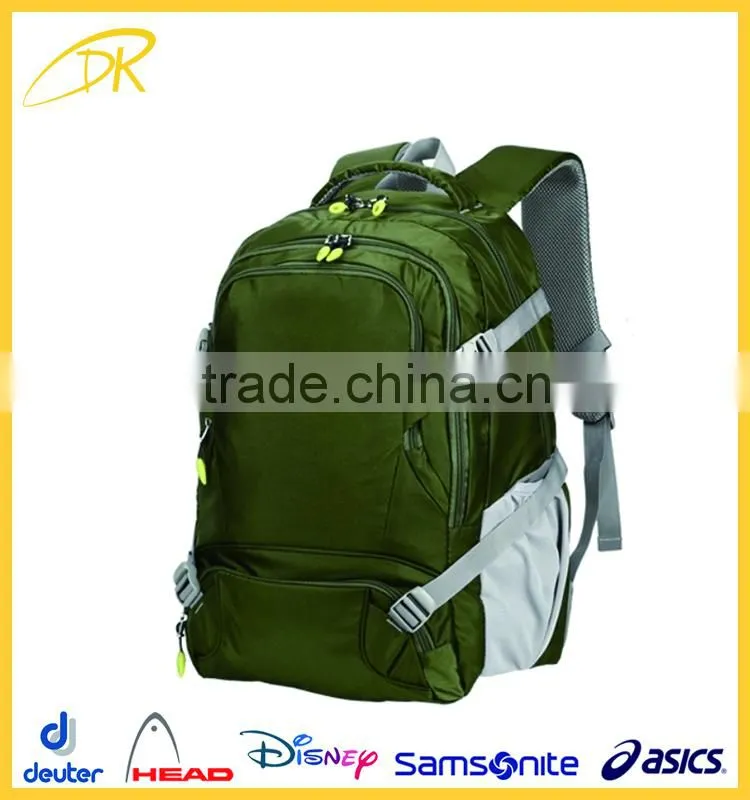 BSCI audit factory fashion brand outdoor backpack for man