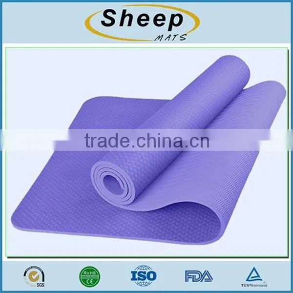 Wear-resistance gym workout anti-slip pvc fitness mat