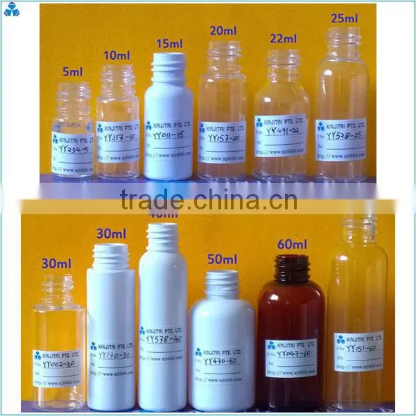 25ml Pharmaceutical PET Throat Spray Bottle, Cosmo Shape, Screw Neck