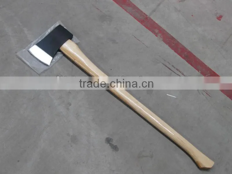 Axewith long fiberglass handle