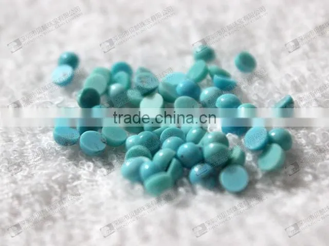 Semi precious stone blue turquoise