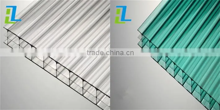 Factory Direct Sale light weight multiwall hollow polycarbonate sheet