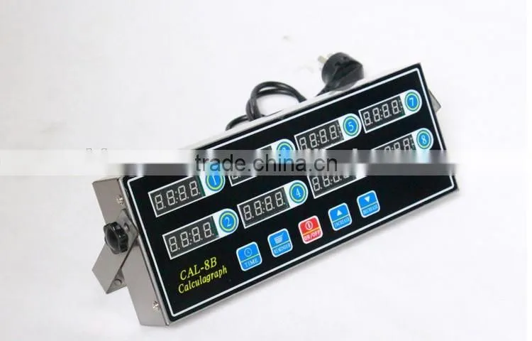 commerical use restaurant kitchen eight channels digital kitchen timer,cooking thermometer and timer
