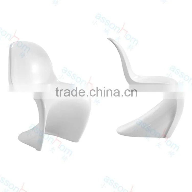 Plastic Dining Chair S Shape Chair