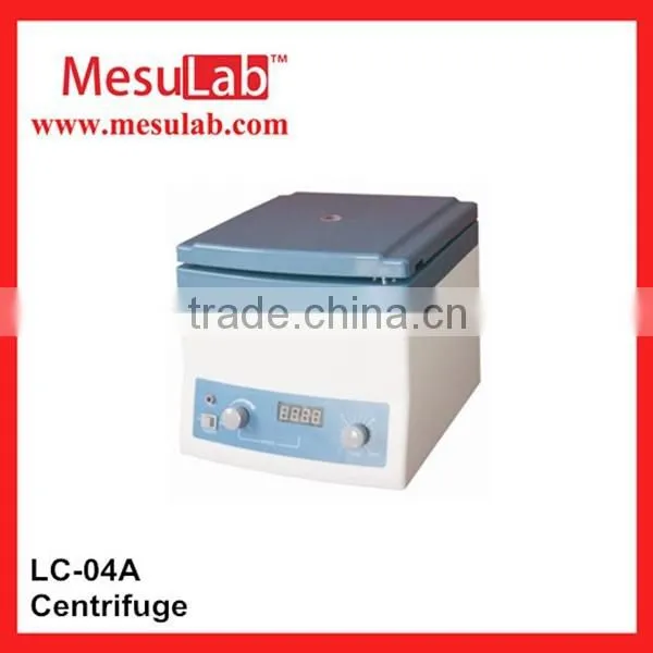 4000 RPM, LED display speed Centrifuge LC-04A