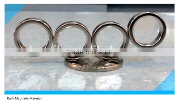custom promotional permanent strong ndfeb neodymium magnet ring