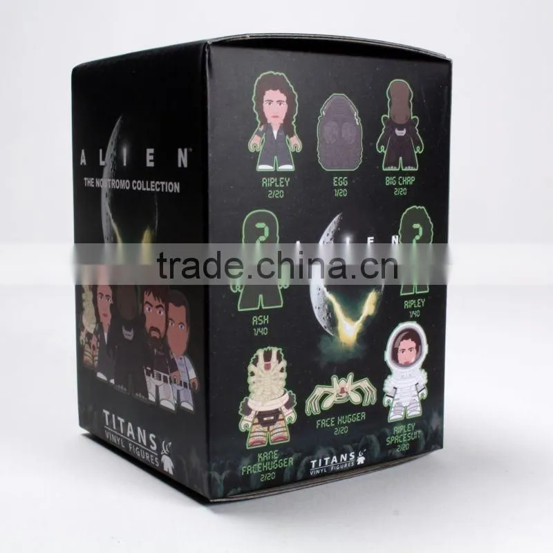 OEM plastic action figure miniature Alien Titans lovely production for child