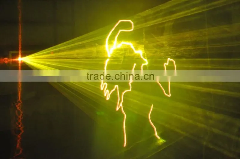 300mW RGY 10kpss ILDA Animation laser Light