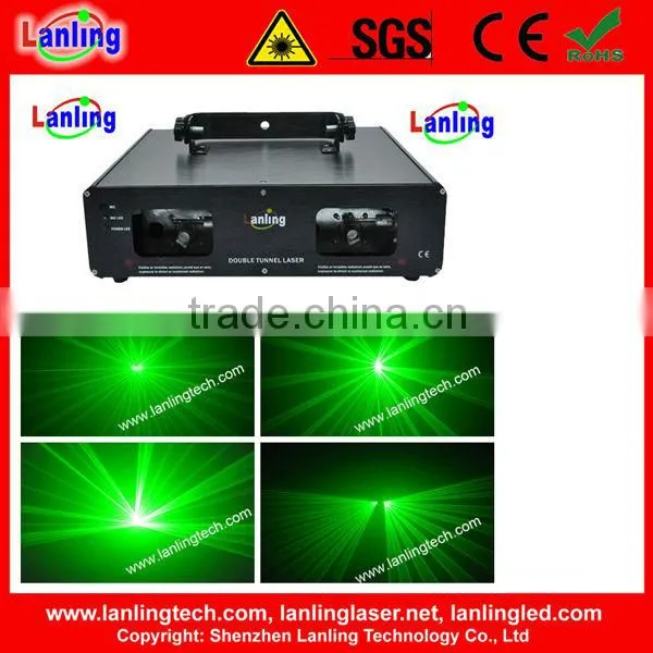 Double Head Green Laser Light DJ Lighting