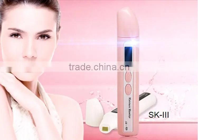 2016 hot selling digital skin moisture analyzer