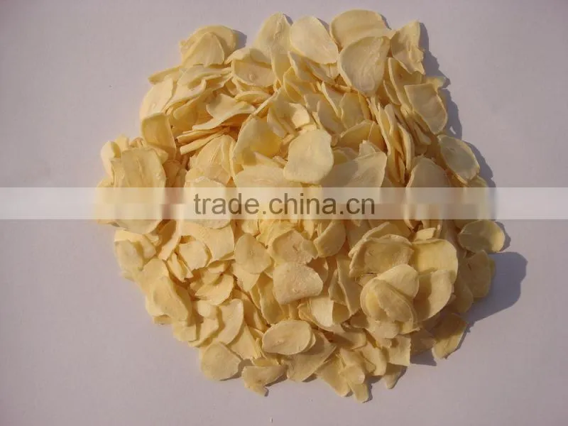 China factory Chinese garlic dehydrated garlic manufacturers dry garlic flakes garlic slice white dried garlic flake