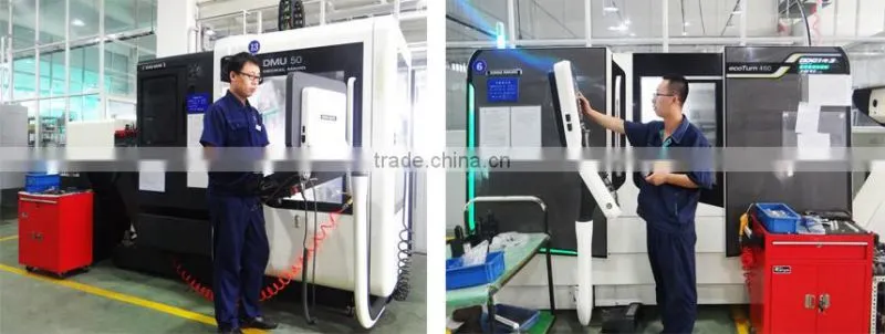 Design aluminum alloy 2014/2017/5052/6061/7075 brass machinery packaging machine gasket bolt aluminum parts with milling grind