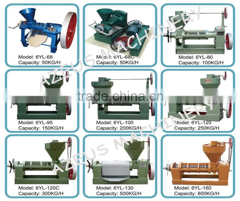Hot sales 6YL-80A small automatic cold press oil press oil expeller