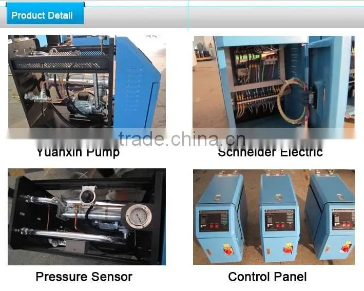 Specular mold temperature machine