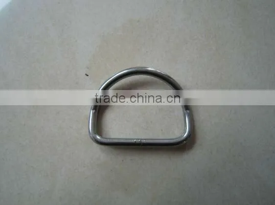 Stainless Steel Welded D Shape Ring