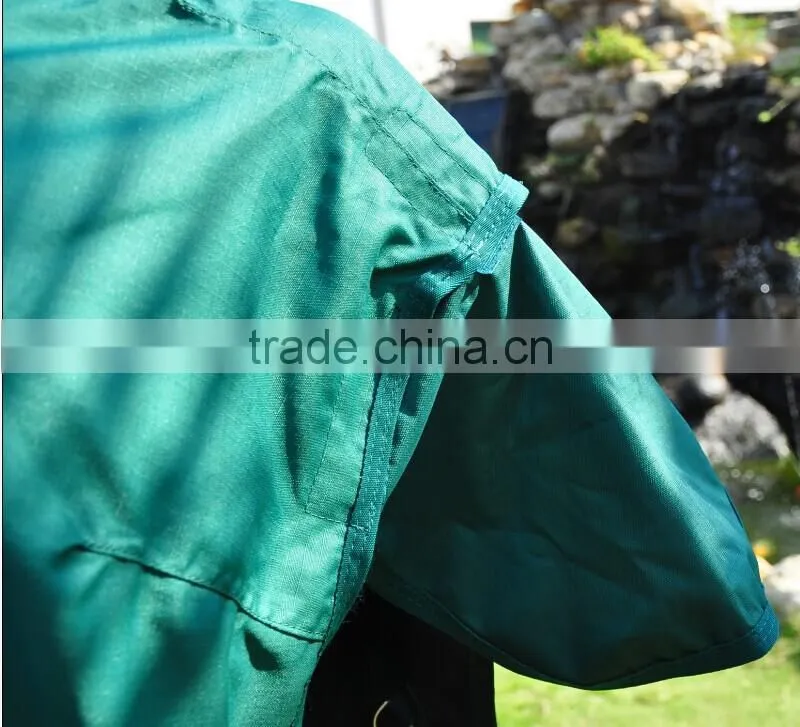 OEM green polyester horse rug