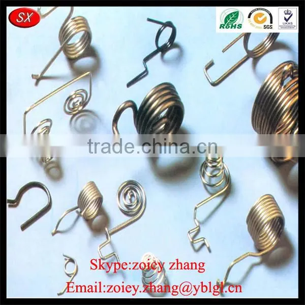 OEM Serve Custom Various Shape Wire Forms Spring Steel Torsional Spring