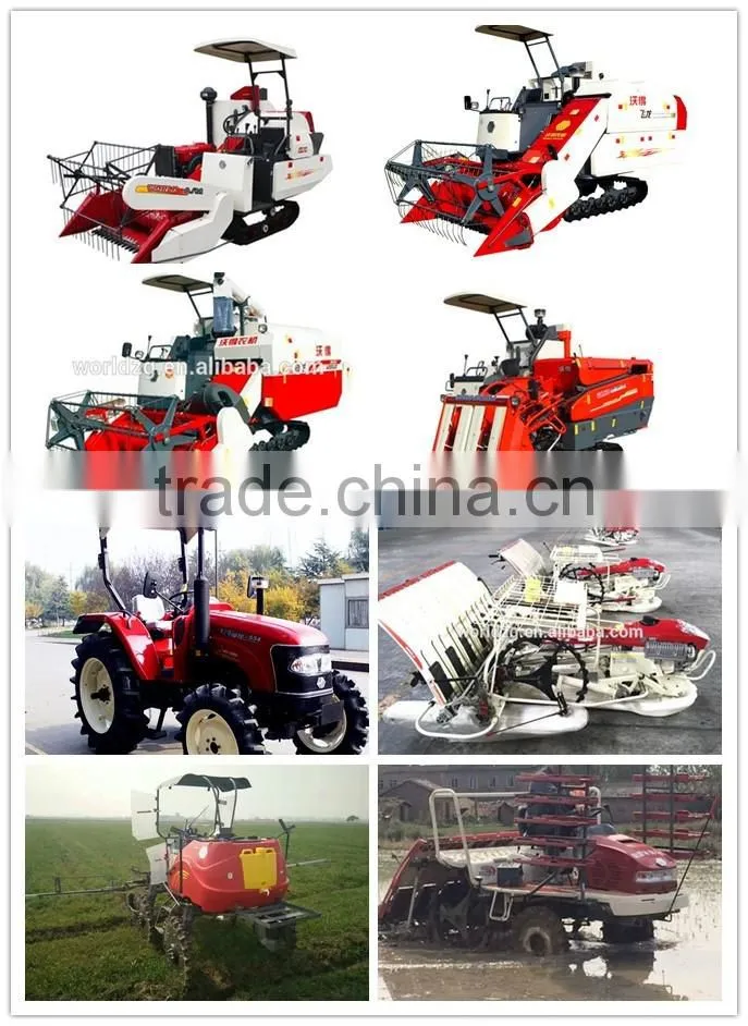 65HP WORLD brand 4LZ-3.0 mini wheat combine harvester price
