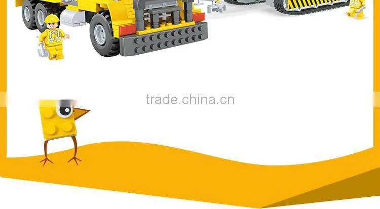 Cheap mini construction toy trucks excavator equipment for sale intelligent educational toys