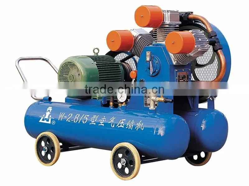 Sales to Zimbabwe Gold Mining Diesel Mobile Piston Air Compressor W-3.5/7 / Small Mobile Piston Air