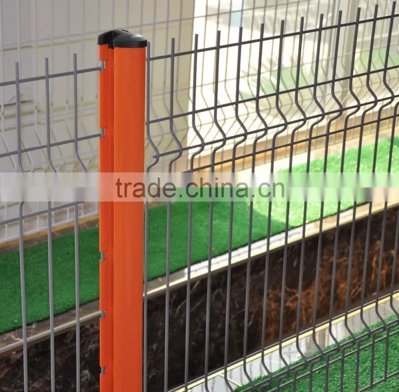 cheap PVC coated galvanized commercial fence panels