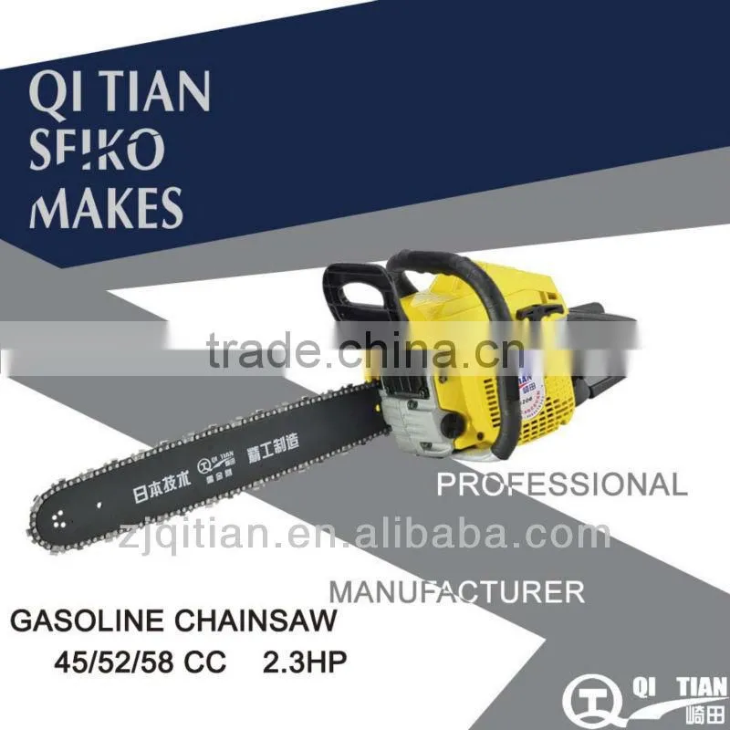 45cc 52cc 58cc gasoline chainsaw petrol chain saw 5800
