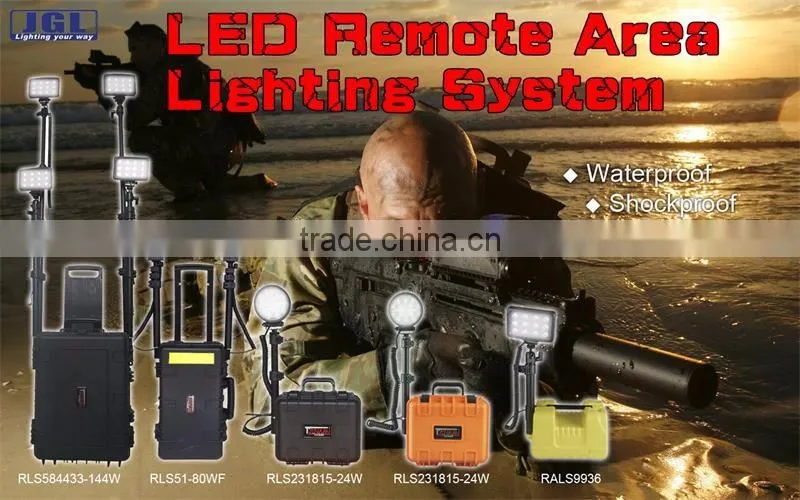 New arrival !!railway battery handheld spotlight 35W HID hand held search light