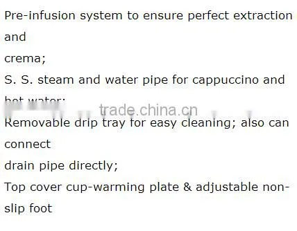 Hot sale cheap espresso electrical coffee maker,coffee maker machine(ZQ-3312)