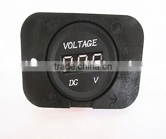 5V-30V DC bule LCD Digital Volt Panel Meter Voltmeter