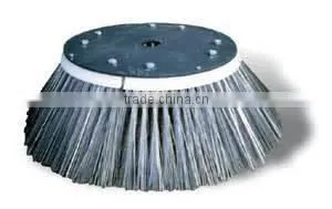 Polishing steel thread round disk aluminum plate sweeping brush