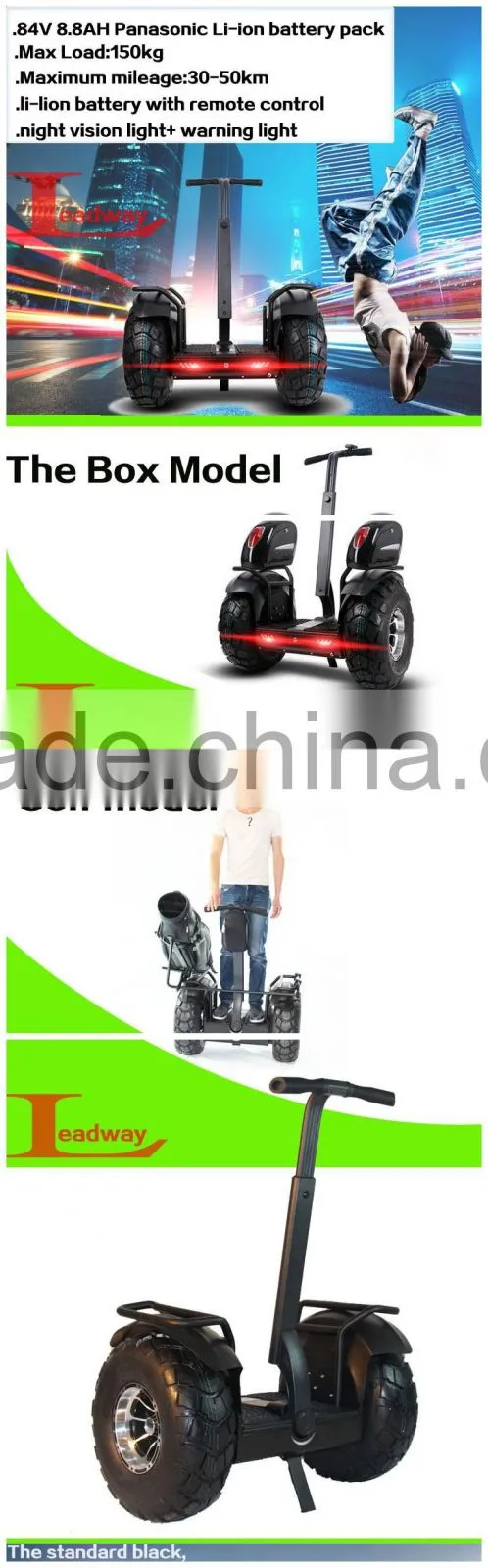 Leadway 1 big wheel electric scooter for wholesale(W5l-557a)