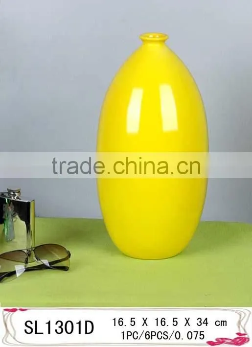 2015 Home decoration vase filler white vase sale