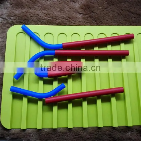 Silicone Reusable Drinking Straws