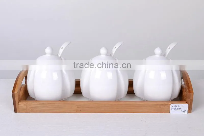hot sale high quality bronze kitchen canisters / bronze canisters set/3pcs set ceramic tea coffee sugar canister