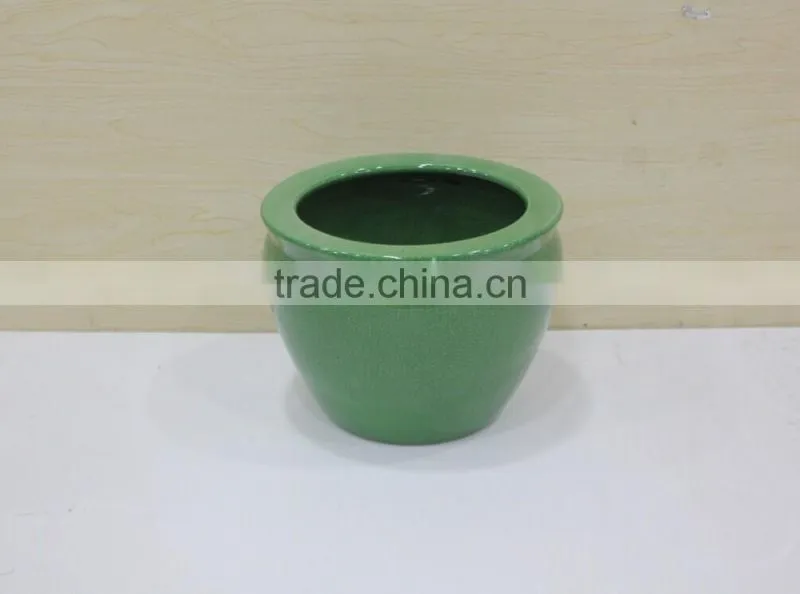 ceramic fish bowl vases,Wholesale large chinease ceramic planter garden flower pots for indoor and outdoor