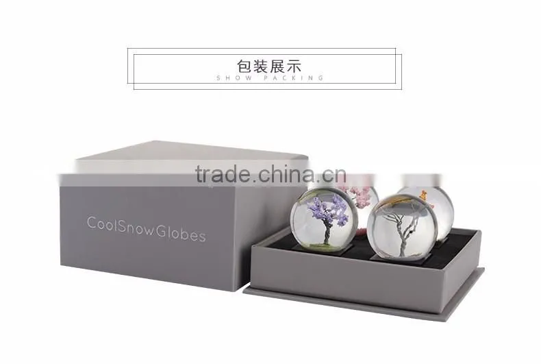 Household Crystal Glass Decoration Ball For Four Season, Best Birthday Gift To Your Girlfriend