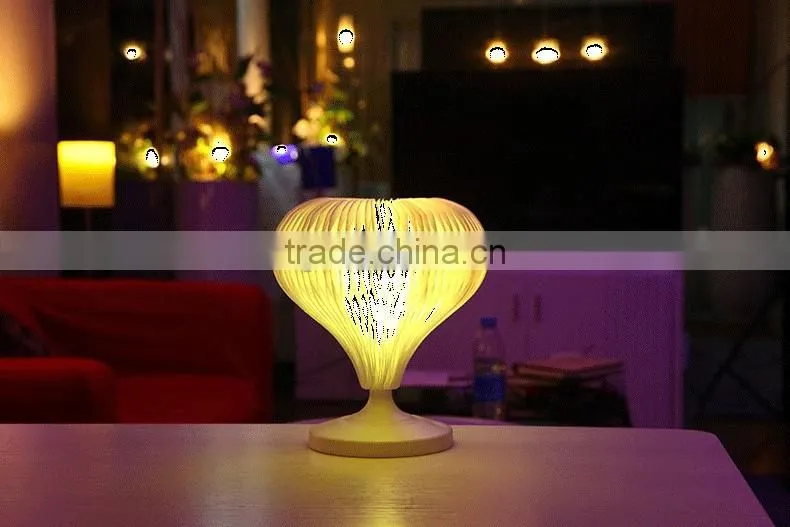 Creative Various Seven Colorfully LED Table Lamp, Beautiful Atmospheres Night Light for Bedroom