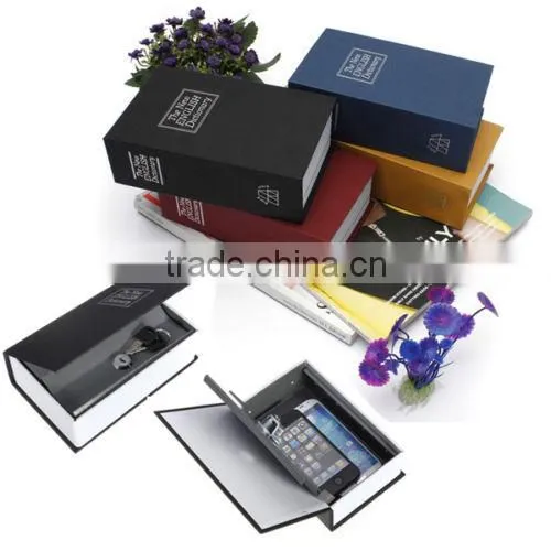 New Book Design Metal Safe Case Lockable Security Storage Box