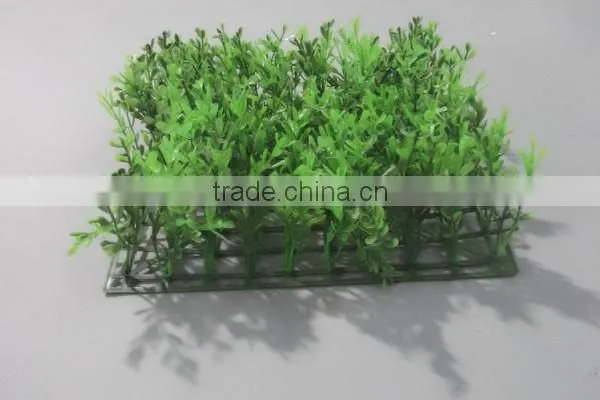 Shengjie hot selling Artificial boxwood topiary grass mat with happy price
