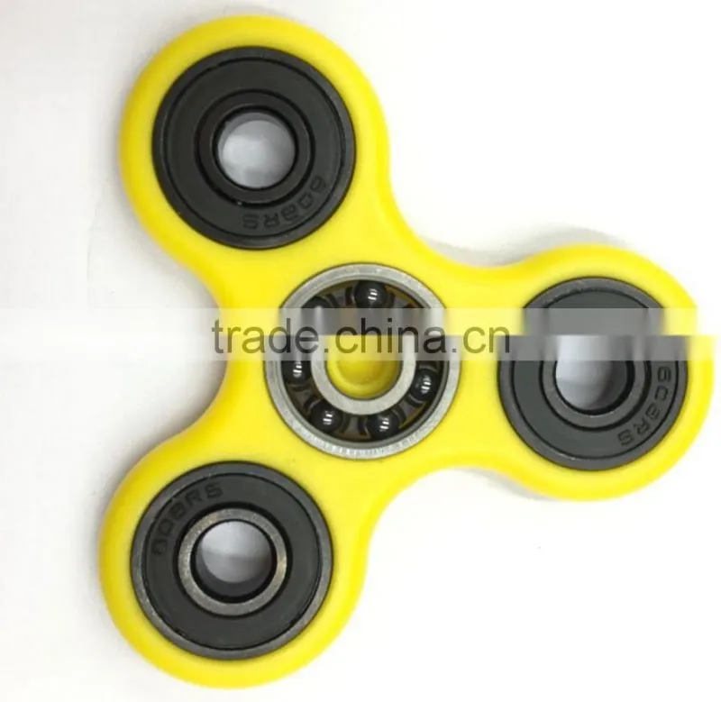 Hot sale 2017 crazy spinner toy multicolor fidget spinner finger spinner