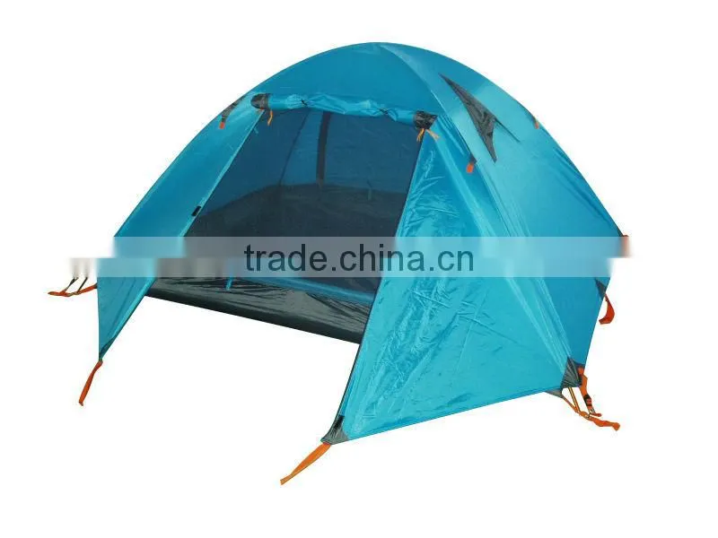 Portable cheap folding fiberglass pole camping tents china