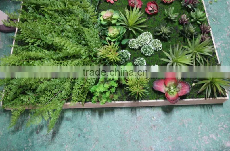 artificial green plants wall for sale