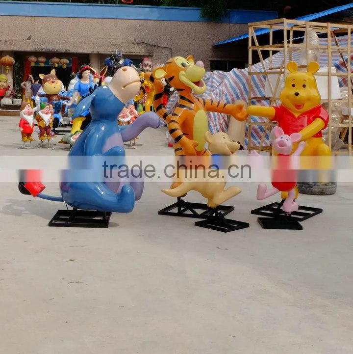 Fiberglass tight cartoon figurine