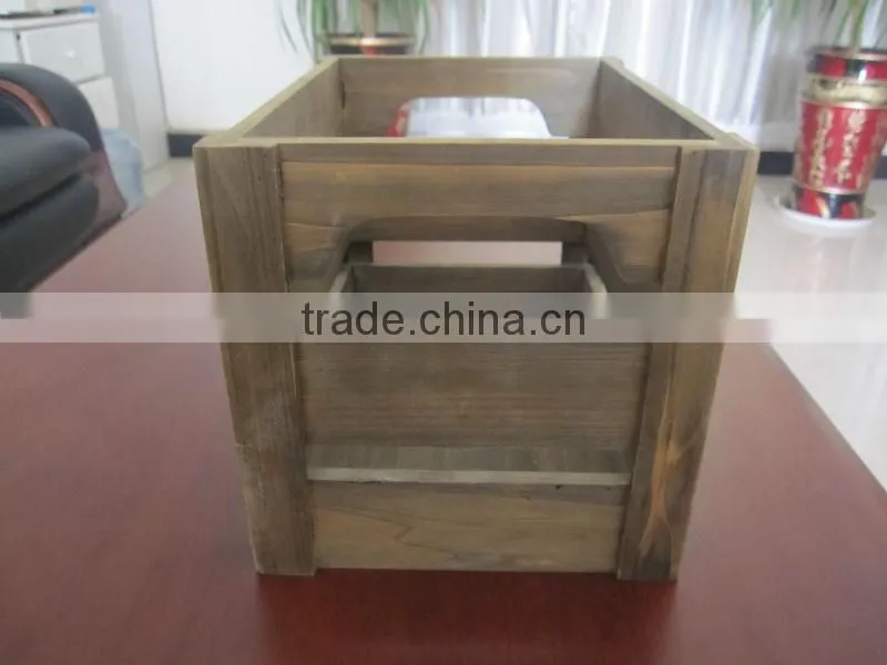 brown fir wood small wooden crates for sale
